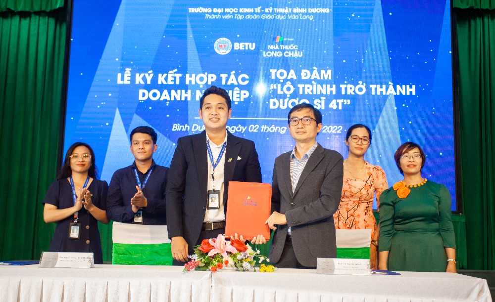 BETU ký kết MOU với Công ty Cổ phần Dược phẩm FPT Long Châu